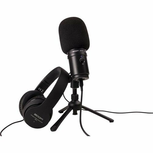 USB-микрофон Zoom ZUM-2 Podcast Mic Pack стойка тренога для микрофона f 05