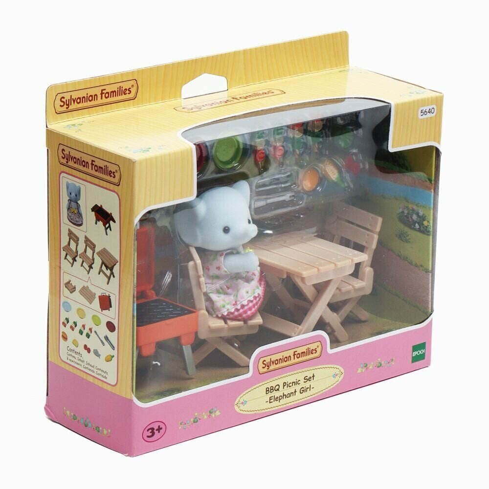 Игровой набор Sylvanian Families Пикник с барбекью для друзей 5640 - фото №12