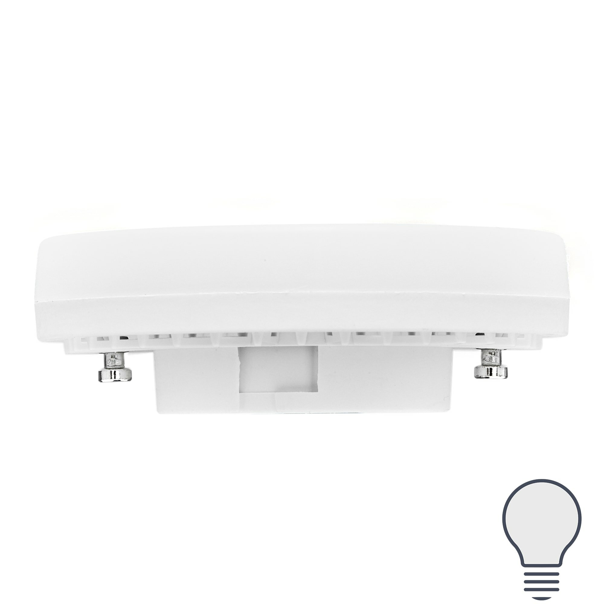 фото Лампа светодиодная Volpe GX53 220-240 В 7 Вт спот матовая 750 лм нейтральный белый свет