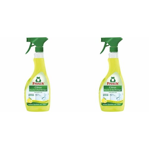Frosch Очиститель для ванны и душа Цитрус, 500 мл, 2 шт.