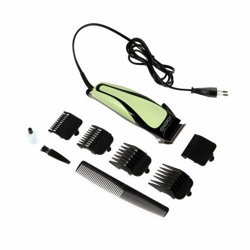 Машинка для стрижки EN-709 10 Вт 36912 мм нерж сталь 220 В чёрно-зелёная 133500₽