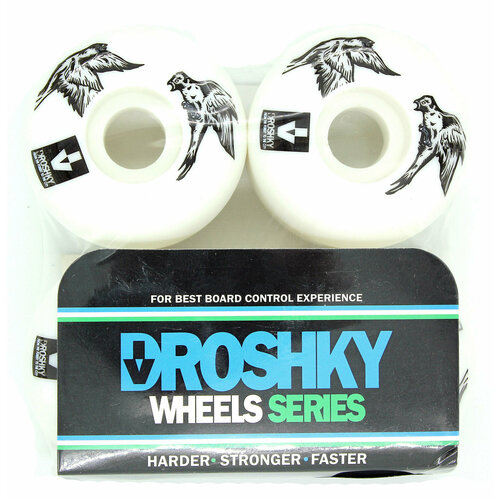 фото Комплект колес droshky wheel sketch swallow fight 52*32 mm для скейтборда