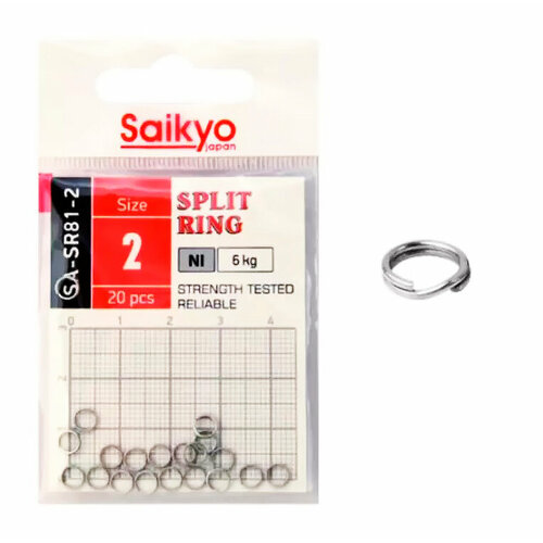 фото Заводное кольцо saikyo sa-sr81-2 (1 упк. по 20 шт.)