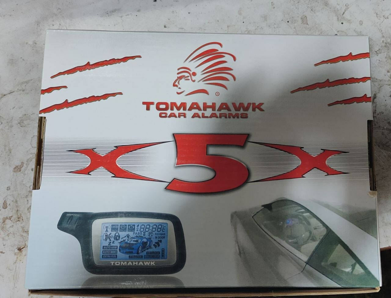 Автосигнализация с автозапуском Tomahawk X5 / сигнализация с автозапуском томагавк х5 — фото 9