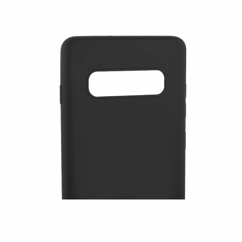 Чехол матовый для Samsung Galaxy S10 Plus черный