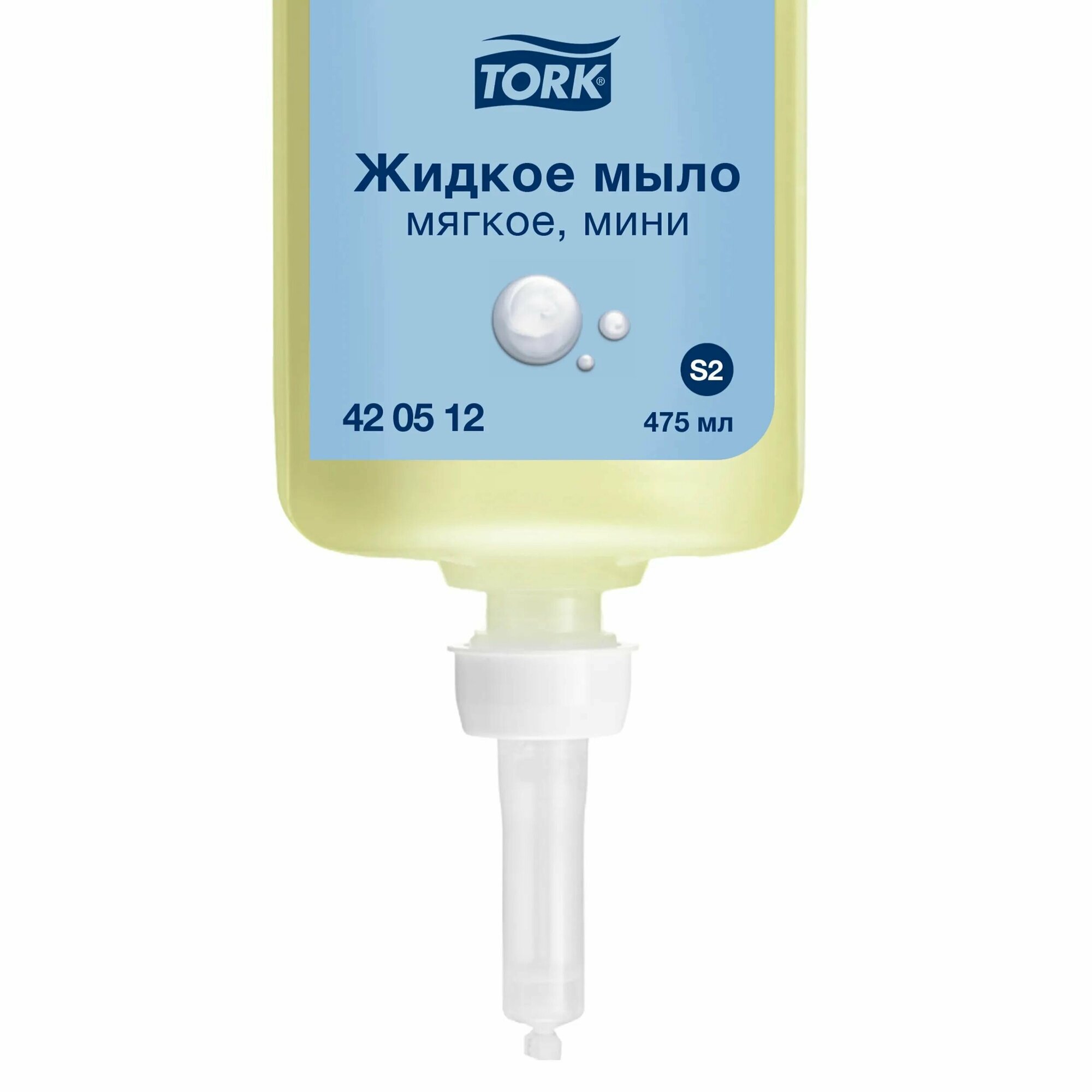 Жидкое мыло для рук мини Tork S2 420512 475 мл 1 шт