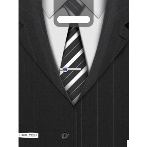 Пакет с вырубной ручкой Галстук 30х40/60 мкм (25 шт.)