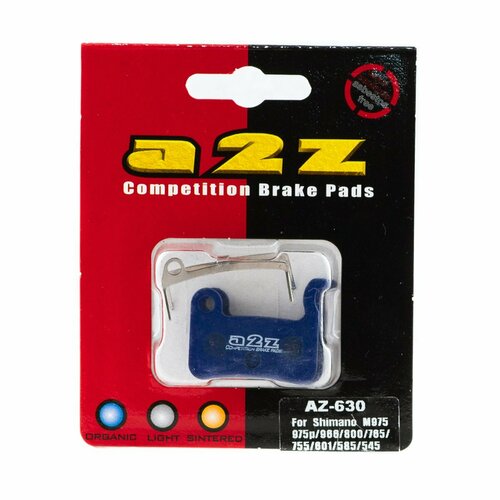 Тормозные колодки a2z Organic Pads AZ-630 Shimano XTR дисковые колодки тормозные a2z для тормозов shimano oem