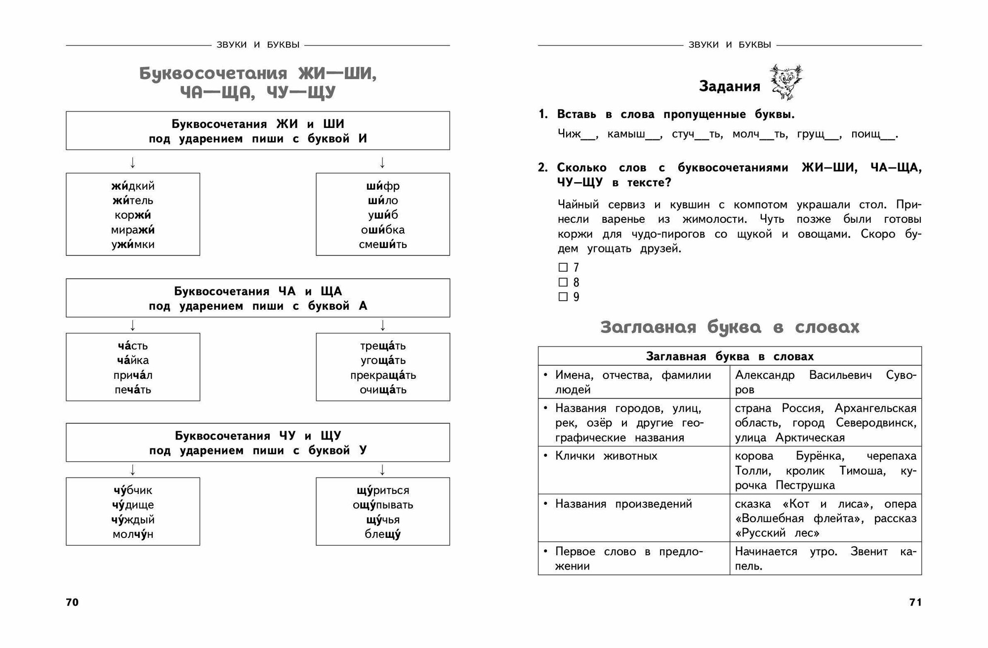 Полный годовой курс русского языка в таблицах и схемах: 1 класс - фото №6
