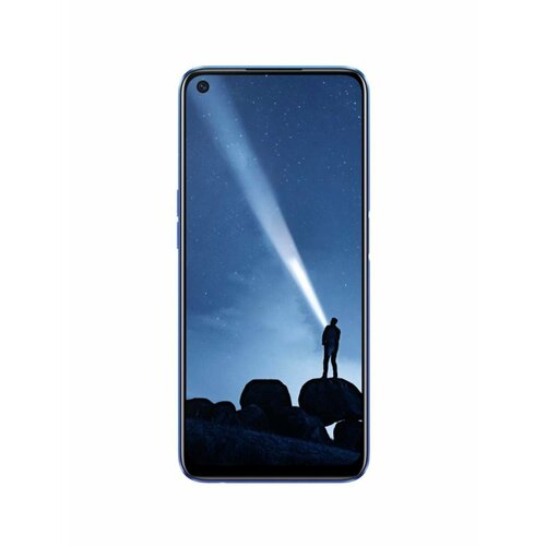 Защитное стекло 3D Tempered Glass для Realme 6 / 6S полный клей ( черная рамка ) черный
