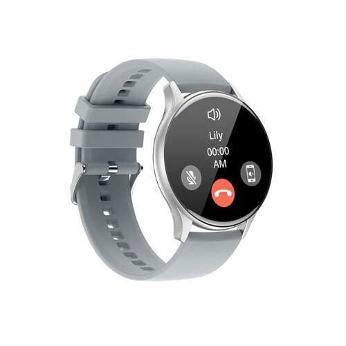 Часы умные HOCO, Y15, bluetooth 5.0, водонепроницаемые, поддержка звонков, цвет: серый