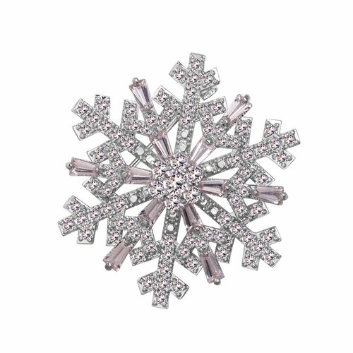 Брошь Ice&High, серебряный