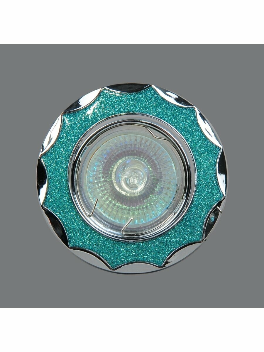 фото 16-MR16-5.3-Green Светильник точечный зеленый