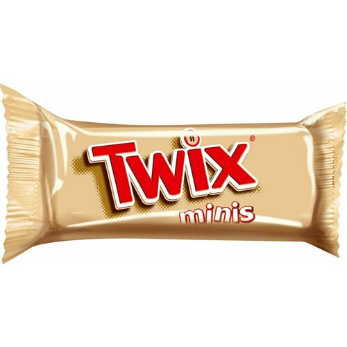 Конфеты TWIX Minis с печеньем и карамелью, покрытые молочным шоколадом, весовые, 1 кг