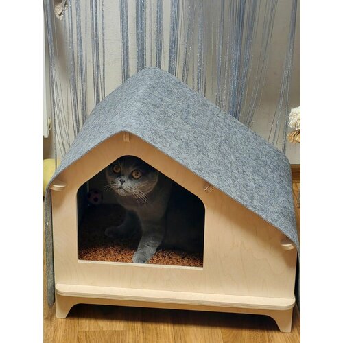 Когтеточка - домик для кошек