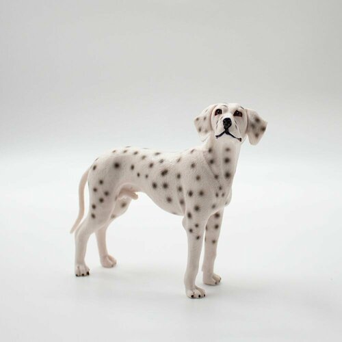 Фигурка статуэтка собачки Самоедская собака12cm,1шт