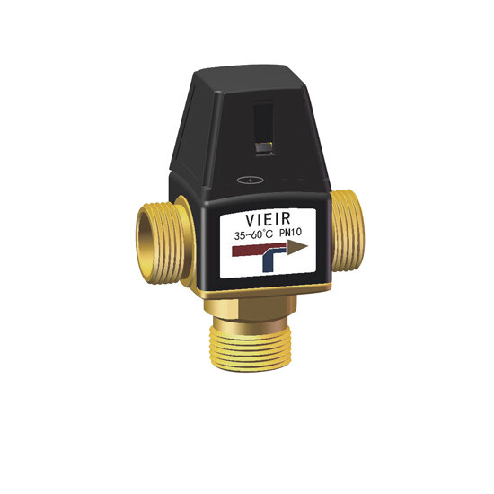 Термостатическийесительный клапан 3/4 (35-60 KVS15) Vieir VR234