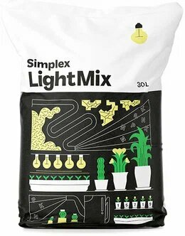 Органическая почва Simplex Субстрат LightMix 30 л - фотография № 3