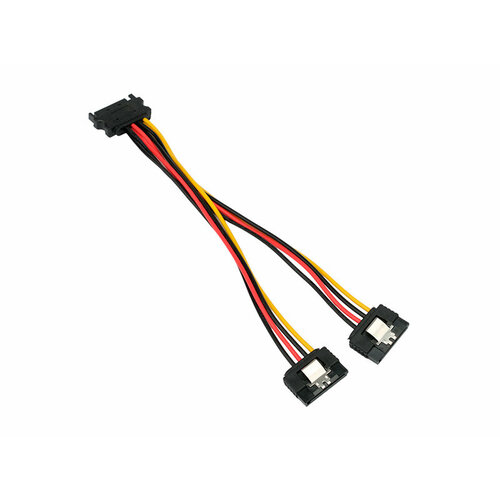 Аксессуар Gembird Cablexpert SATA 15pin/M - SATA 2x15pin/F 20cm CC-SATAM2F-20CM