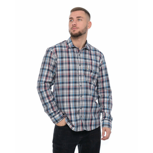фото Рубашка maestro, размер 54-56/xl/45 ворот, мультиколор