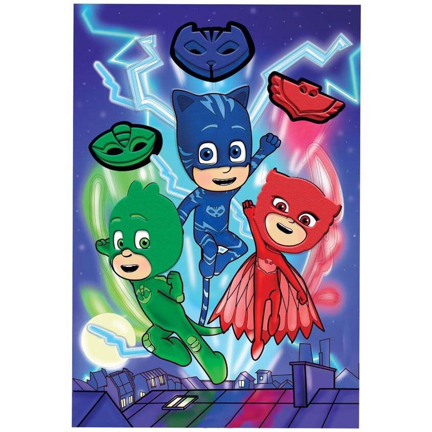 PJ Masks 33260 Рисуем по холсту "будь героем", ЭВА, PJ MASK