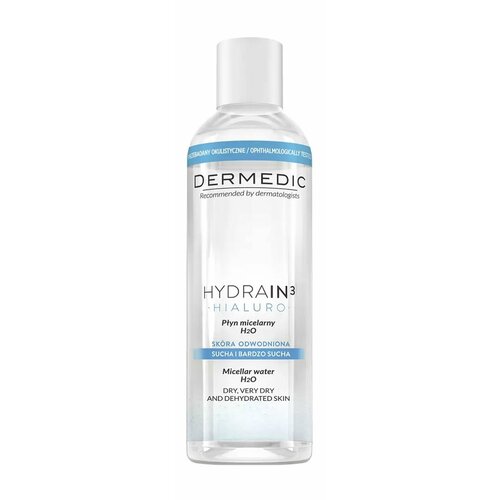 Мицеллярная вода 230 мл Dermedic Hydrain3 Hialuro Micellar Water H20 крем для кожи вокруг глаз dermedic hydrain3 hialuro 15 мл