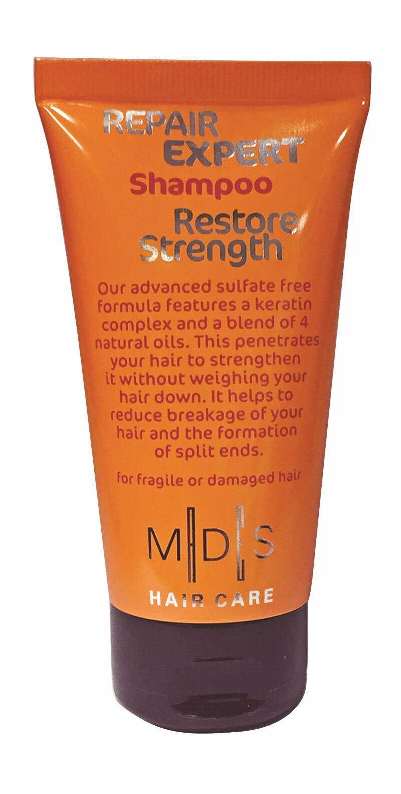 Бессульфатный восстанавливающий шампунь для поврежденных и ломких волос 75 мл Mades Cosmetics Repair Expert Shampoo Restore Strength