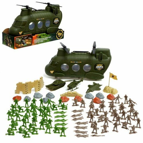 Набор игровой «Военная техника» игровой набор maya toys 6635b военная служба