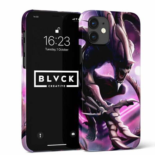 Чехол для IPhone 13 Mini с рисунком Love Death and Robots / Накладка с принтом Любовь Смерть Роботы