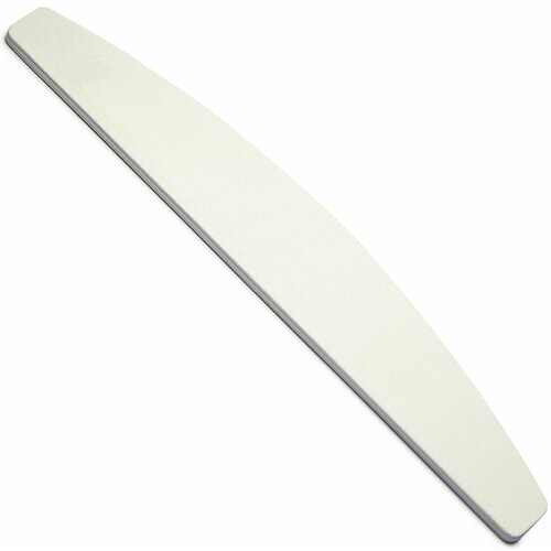 KOSMA, Пилка лодка большая белая 180/240 пластиковая основа, в упаковке (1 шт)