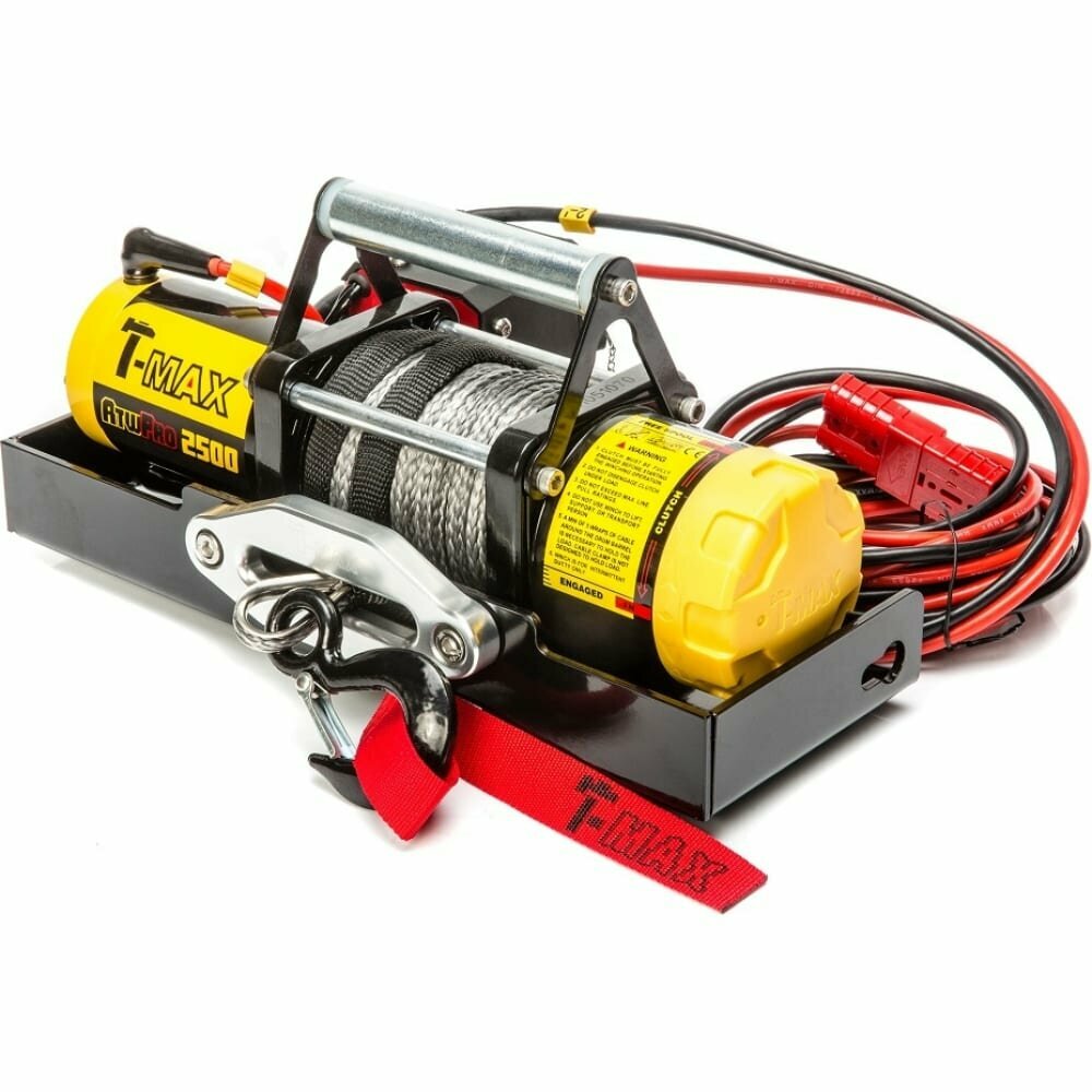 Лебедка переносная электрическаяATW PRO 2500 с синтетическим тросом — фото 6