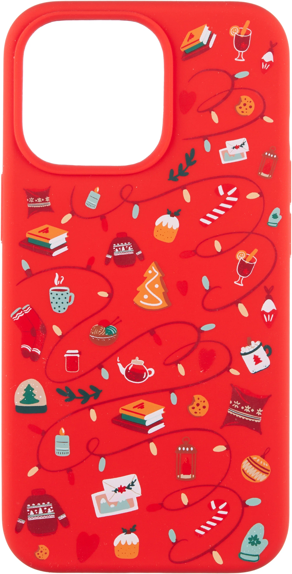 Чехол для смартфона VLP Art Collection Winter для iPhone 13 Pro, красный