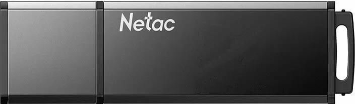 Флешка USB NETAC U351 256ГБ, USB3.0, серый [nt03u351n-256g-30bk]