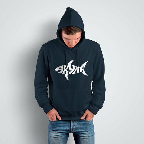 фото Худи us basic, размер l, синий