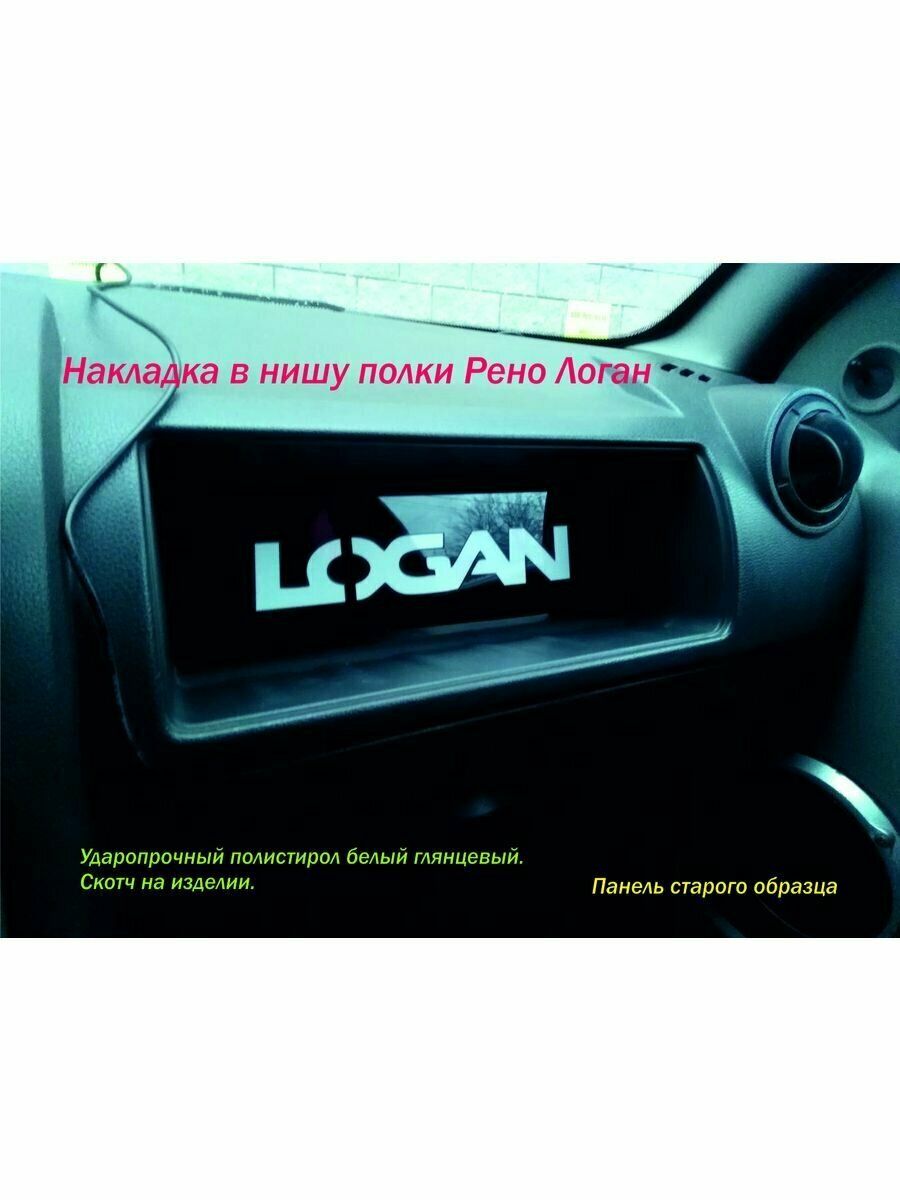 Накладка рено логан