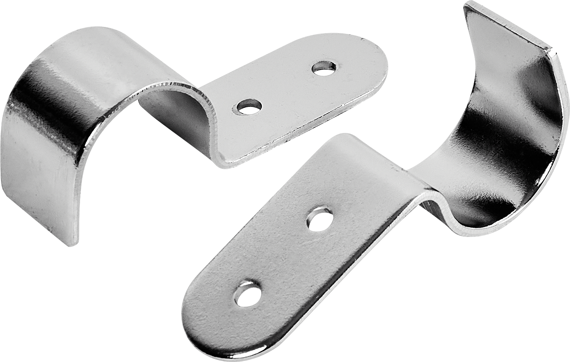 фото Крепление панели горизонтально цвет хром 2 шт.