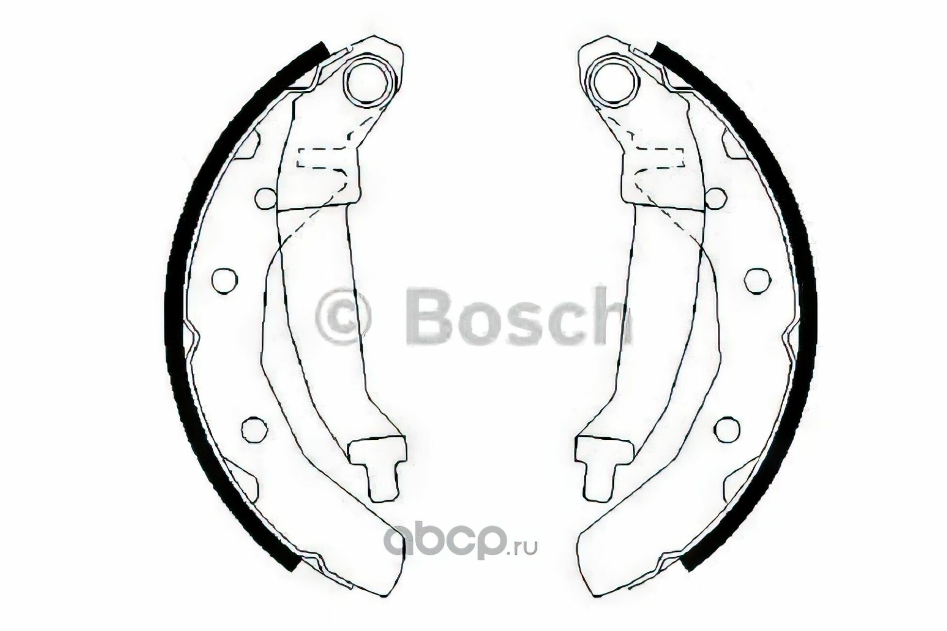 Тормозные колодки Bosch - фото №15