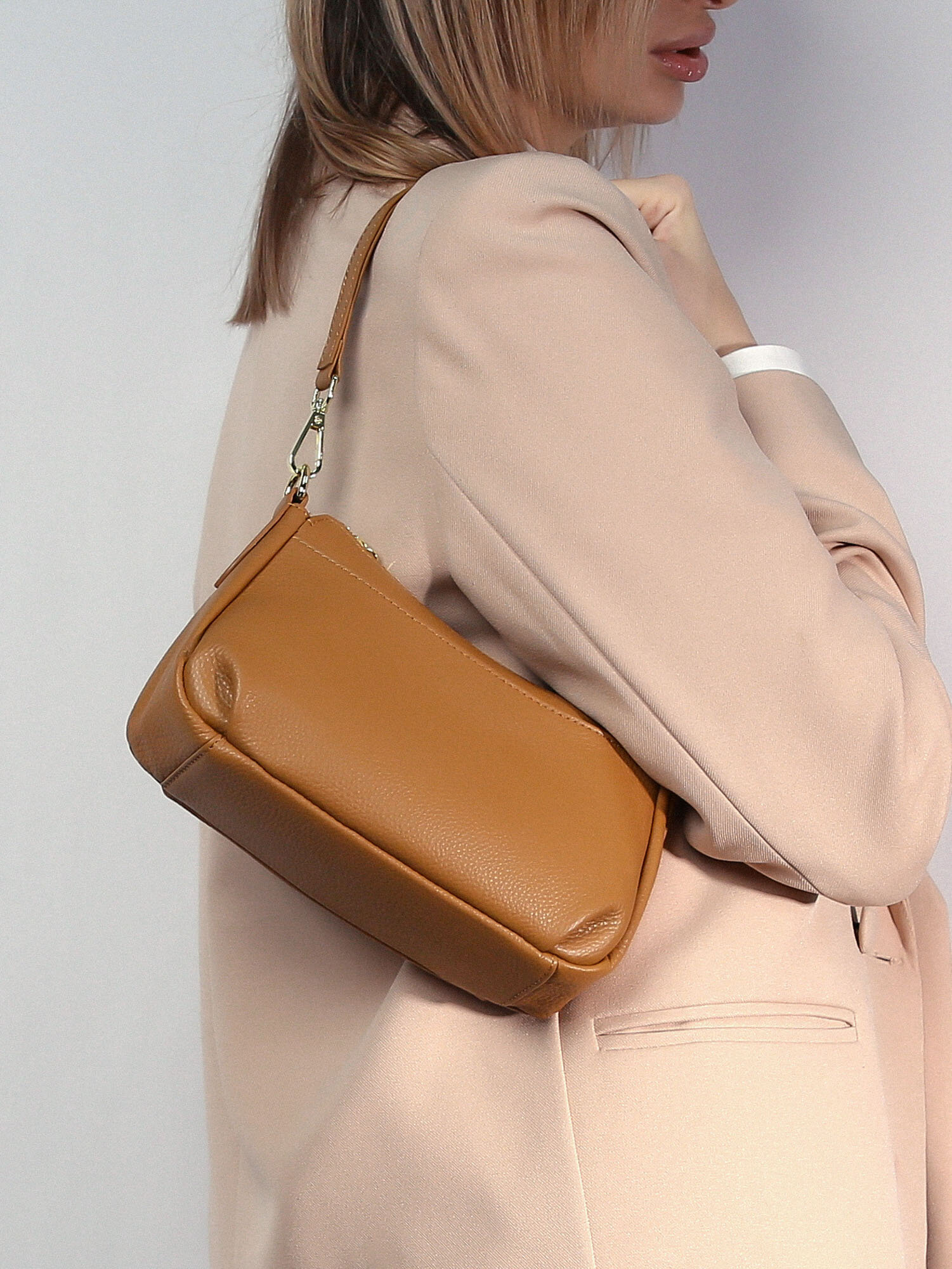 фото Сумка на плечо женская кожаная Stefania Morri 0875