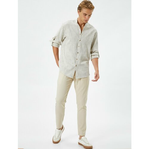 фото Рубашка koton, размер s, синий