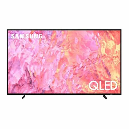 50 Телевизор 4K UHD QLED Samsung QE50Q60CAUX, Black