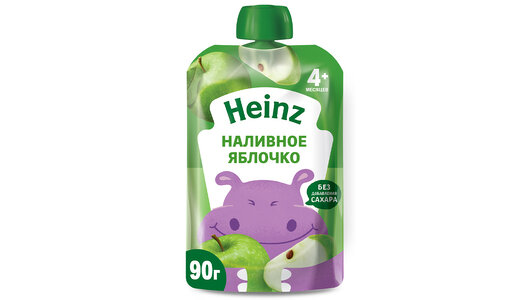 Пюре Heinz яблоко с 4 месяцев