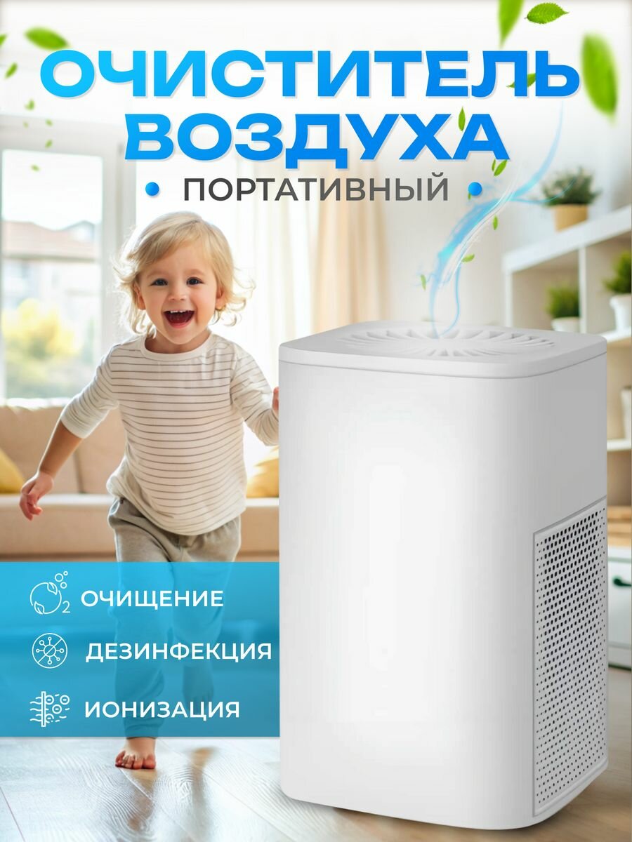 Очиститель воздуха портативный для дома