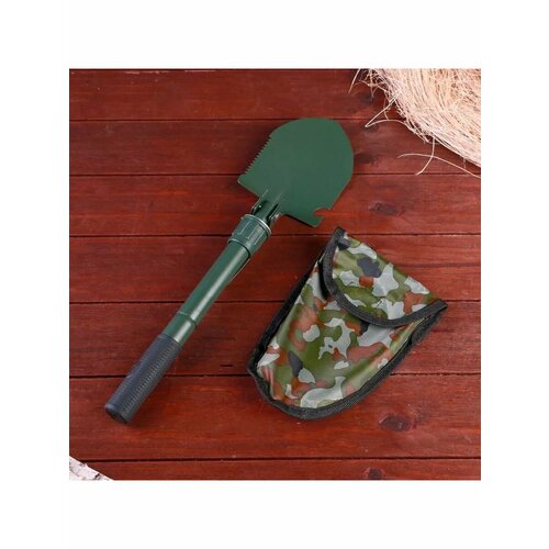 Лопата складная Егерь 4в1 в чехле 41 см оливковая 866₽