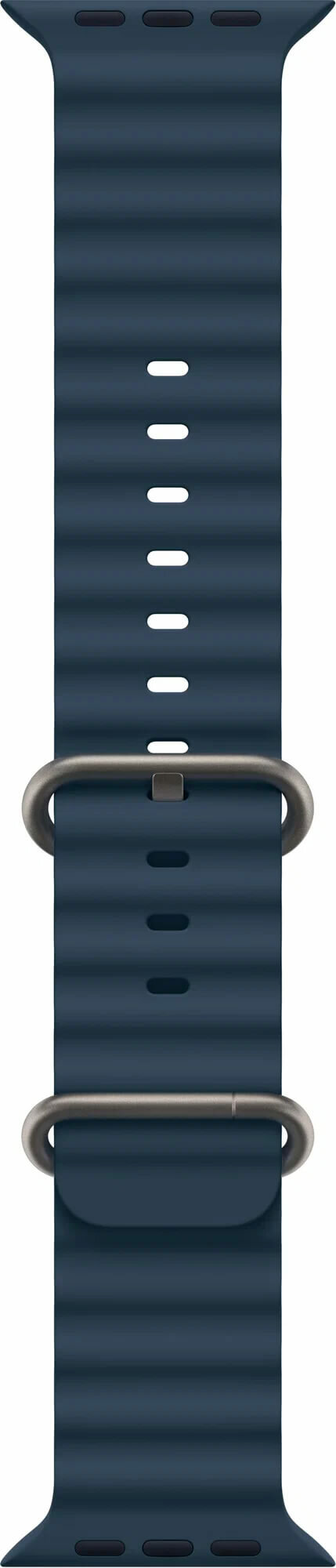 Смарт-часы Apple Watch Ultra 2 49 мм Titanium Case GPS + Cellular, Blue Ocean Band, One Size — фото 1