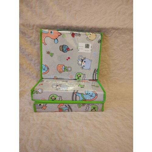 Кроха-зверята, КПБ для самых маленьких из плотного-нежного поплина 115 г/м2