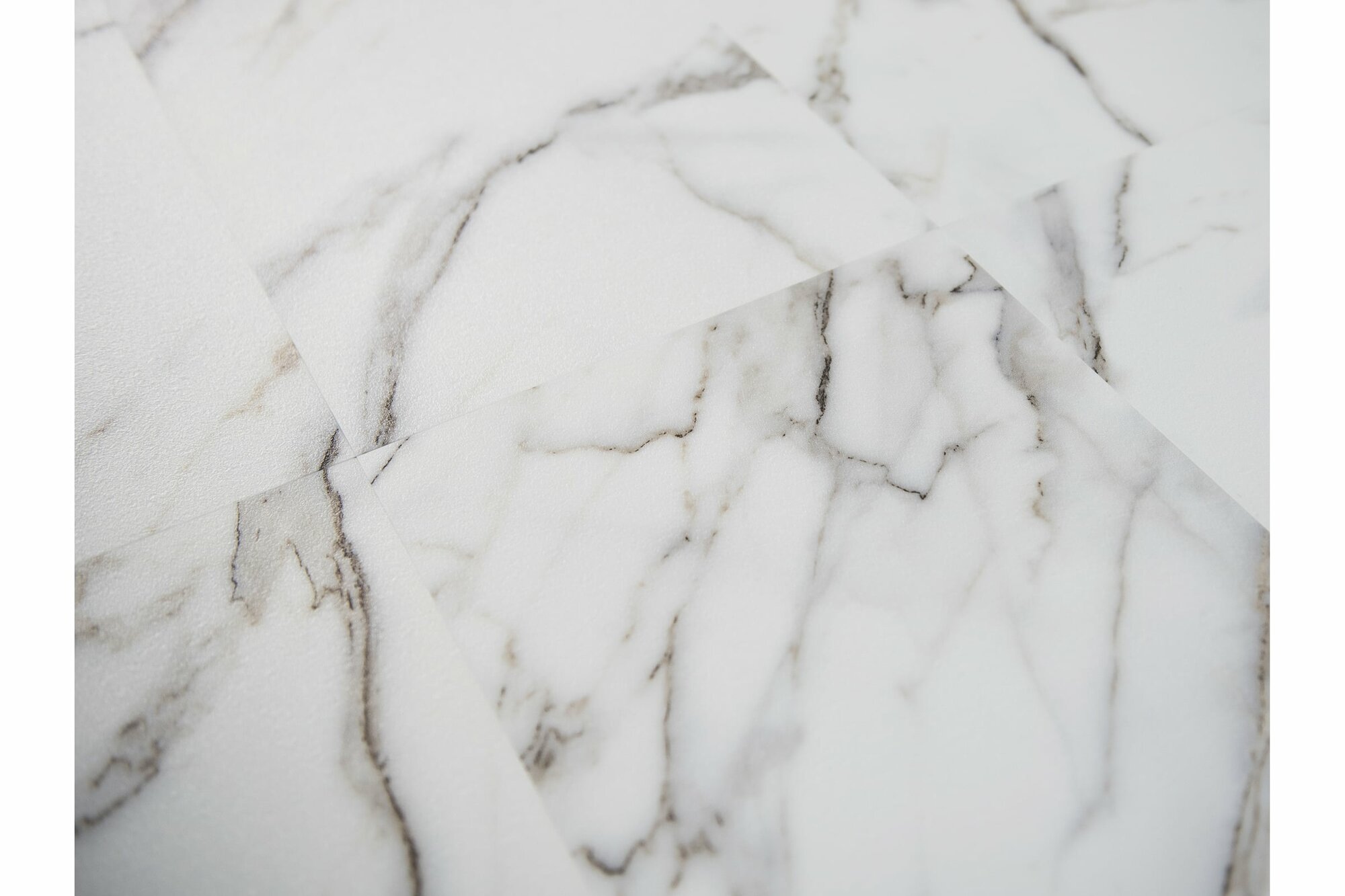 фото Lamiwood Виниловый пол с подложкой Aquamarine М-01 Мрамор Бьянко 43 класс, толщина 5 мм, с микрофаск .