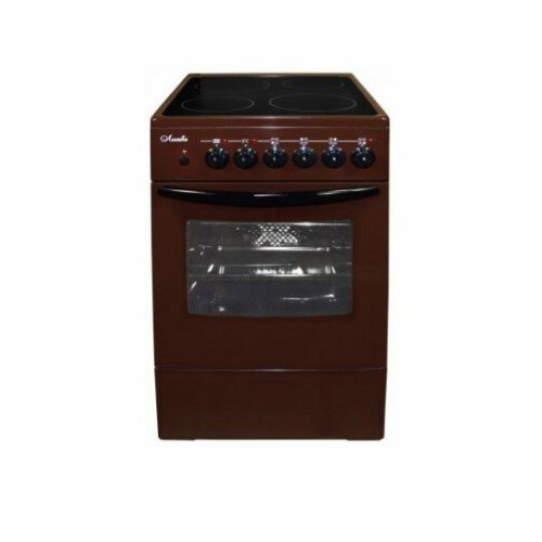 Плита Электрическая Лысьва EF4004MK00 коричневый стеклокерамика без крышки 2757600₽