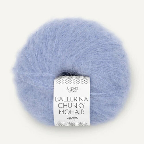 Пряжа для вязания Sandnes Garn Ballerina Chunky Mohair (5505 Pale iris) 1 моток