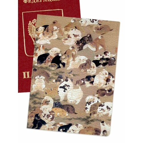 Обложка для паспорта , белый