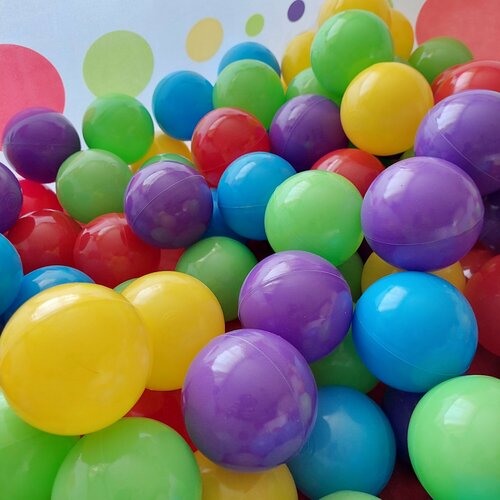 Шарики для бассейна 7см 100шт